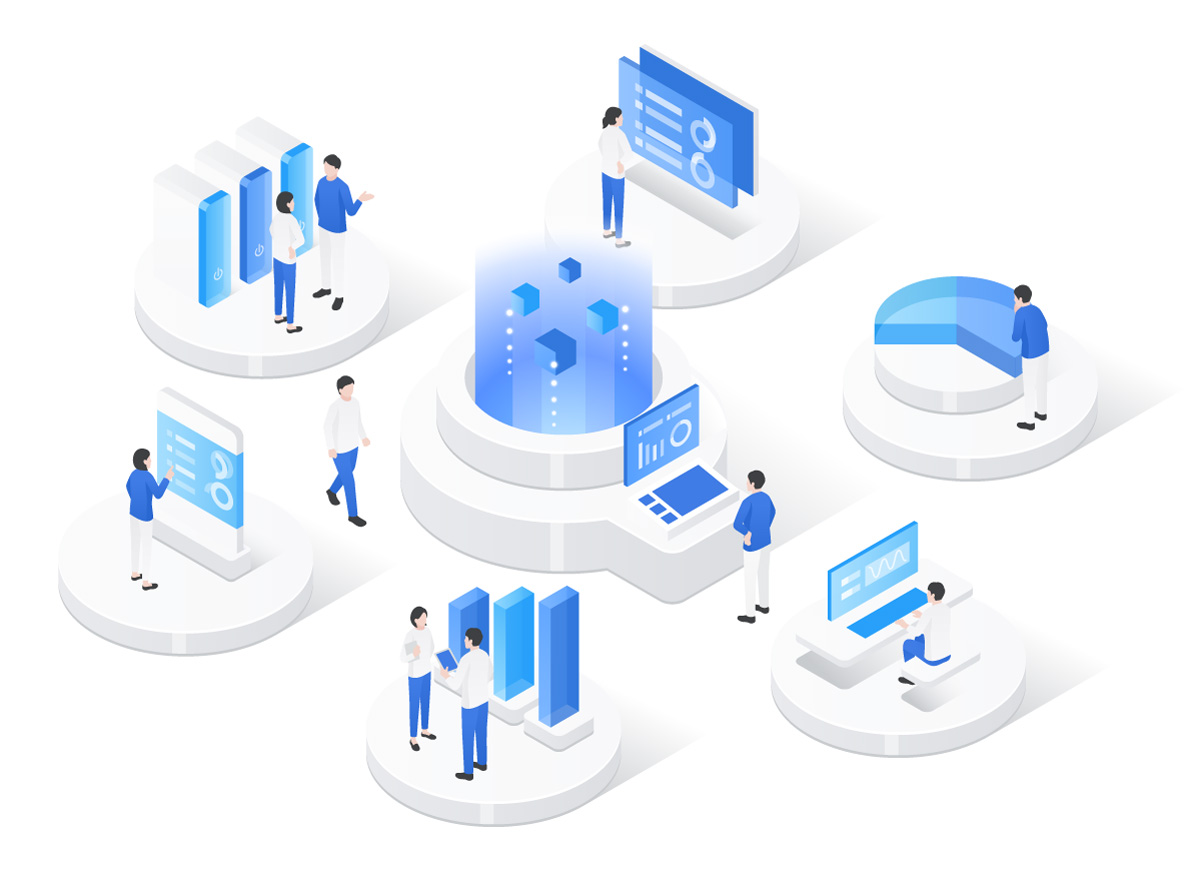 AI活用支援＆開発支援サービスイメージ